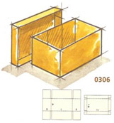 0306 Design Style Container with Cover (DSC)